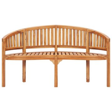 vidaXL Garten-Essgruppe 3-tlg Garten Lounge Set Massivholz Teak Holz Sitzgruppe Set Loungemöbe