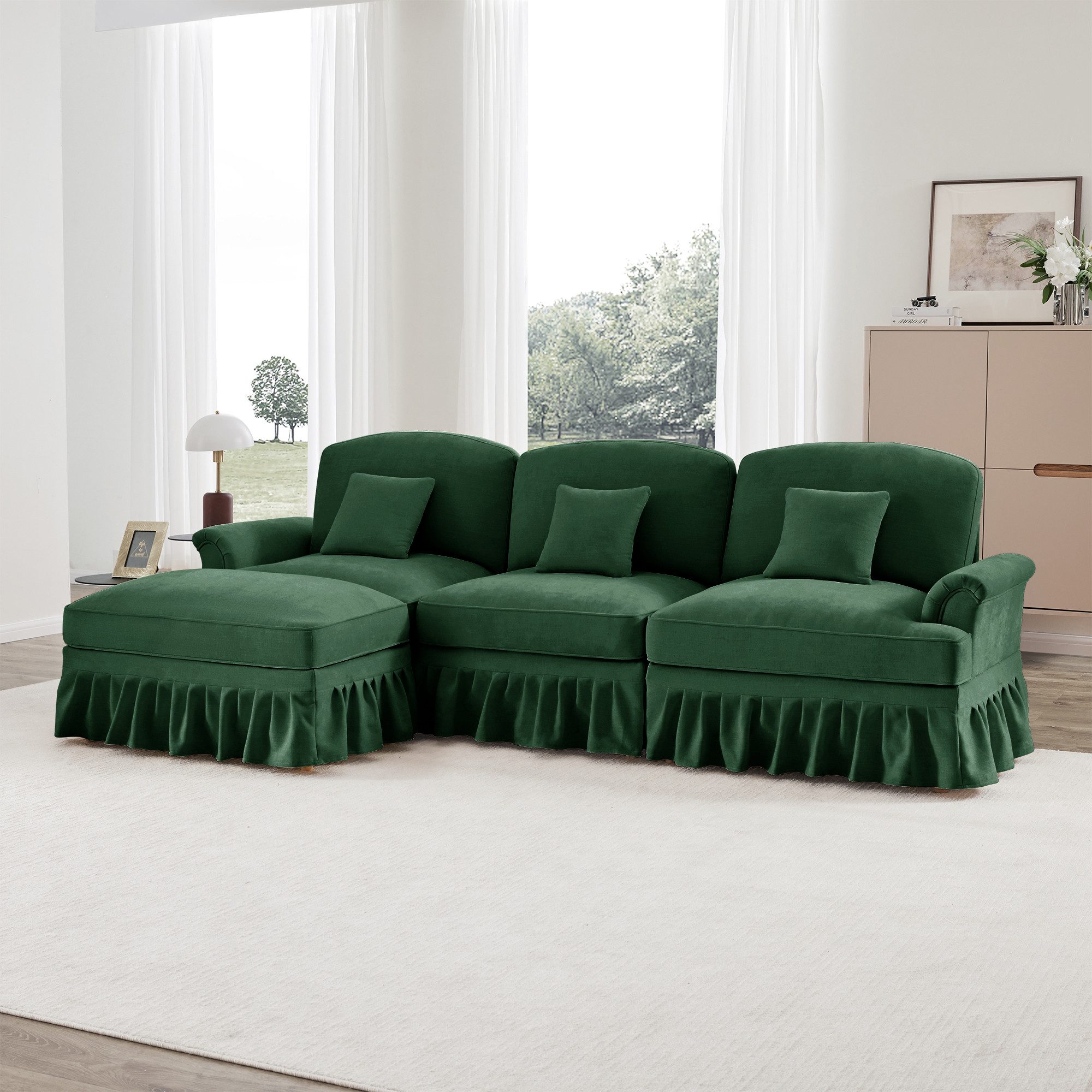 i@home Sofa Klassisches Sofa aus Chenille günstig online kaufen