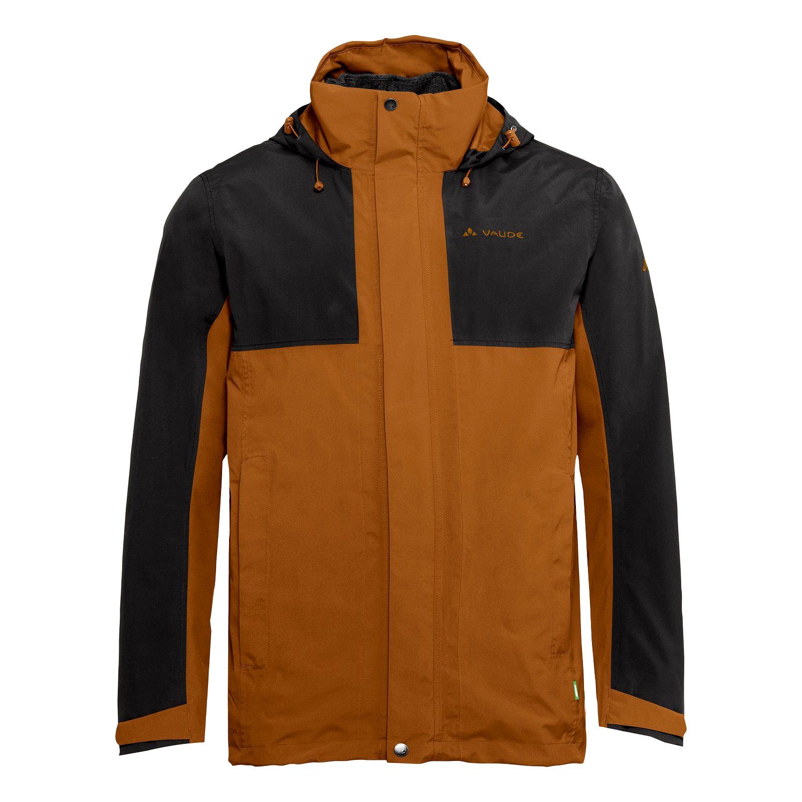 VAUDE silt mit verstaubarer brown Jacket 146 Rosemoor 3in1 Kapuze 3-in-1-Funktionsjacke