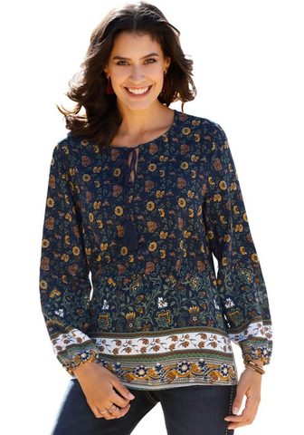 Classic блуза с Blüten-Bordü...
