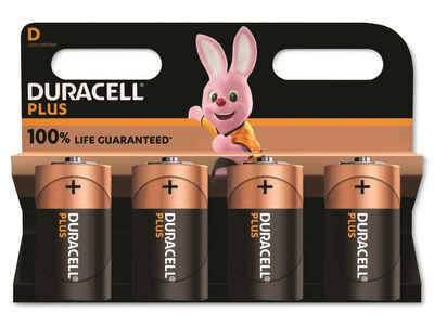 Duracell DURACELL Alkaline-Mono-Batterie LR20, 1.5V, Plus Batterie