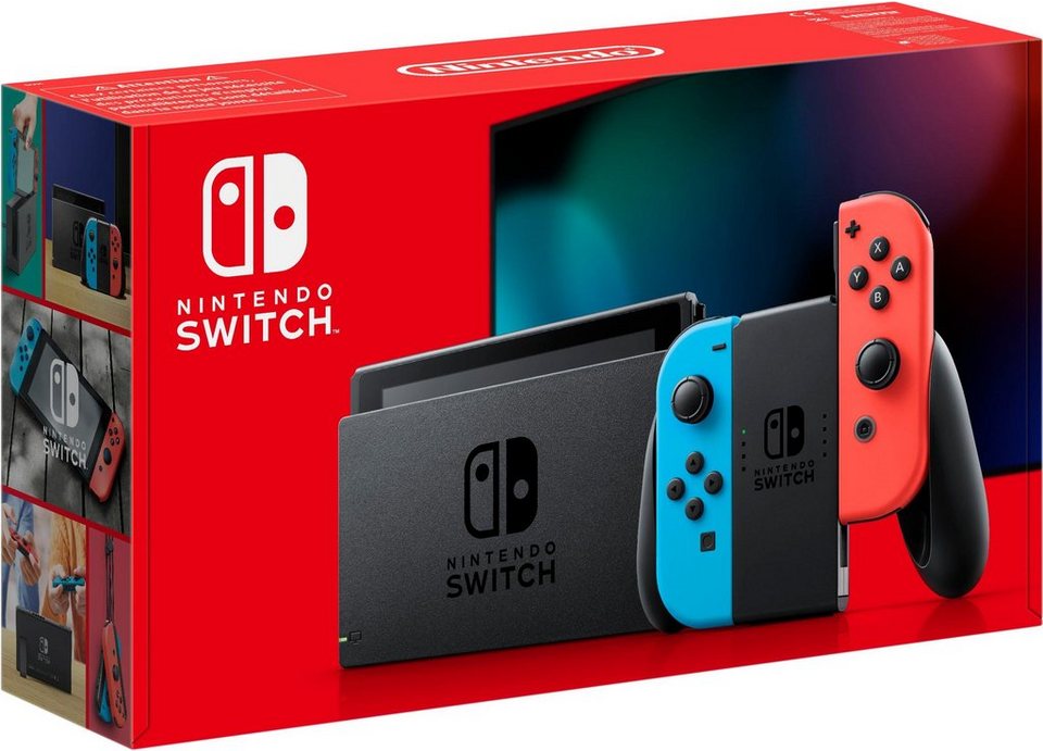 Nintendo Switch Neon-Rot/Neon-Blau (neue Edition)