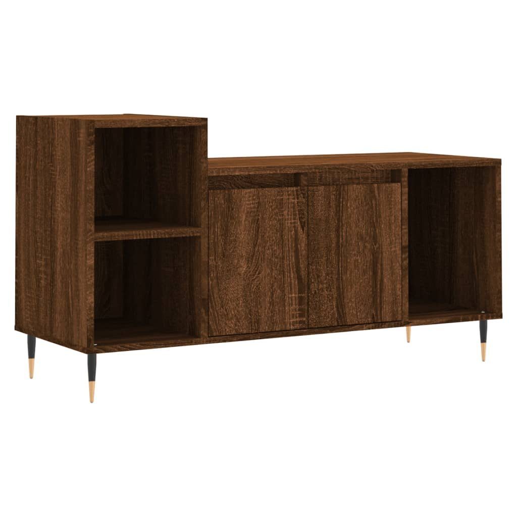 vidaXL TV-Schrank TV-Schrank Braun Eichen-Optik 100x35x55 cm Spanplatte TV- günstig online kaufen