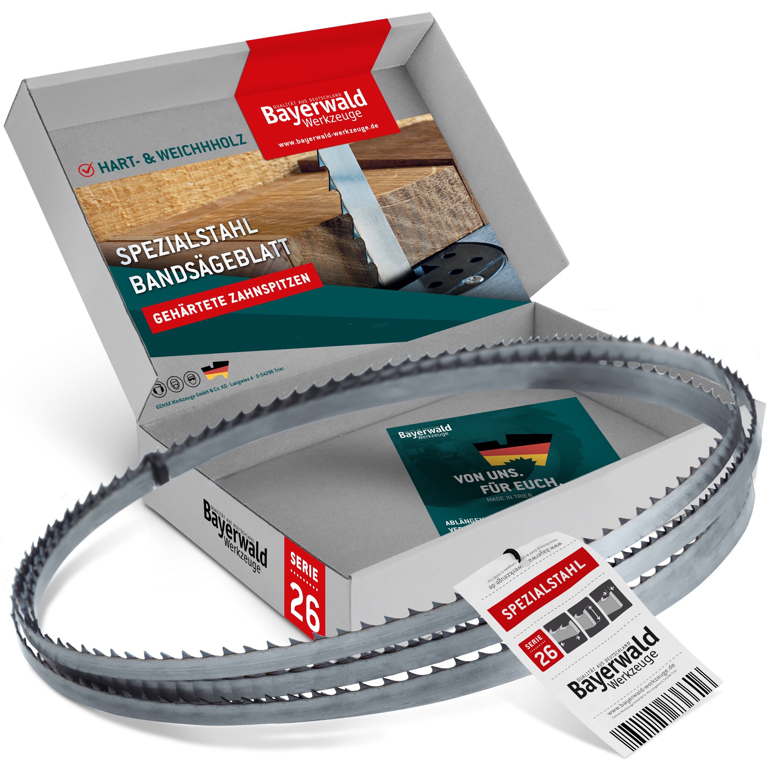 QUALITÄT AUS DEUTSCHLAND Bayerwald Werkzeuge Bandsägeblatt günstig online kaufen