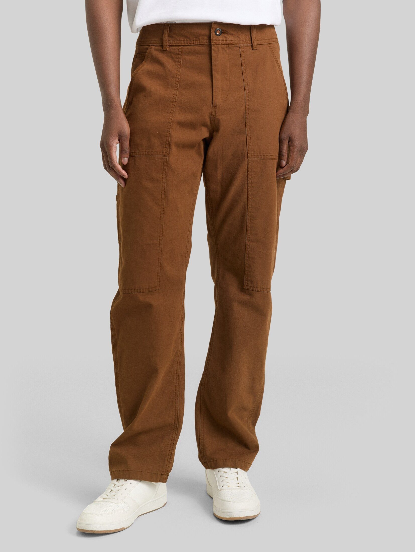 TOM TAILOR Denim Chinohose Hosen & Chino TTLOOSE Hose im Utility-Look