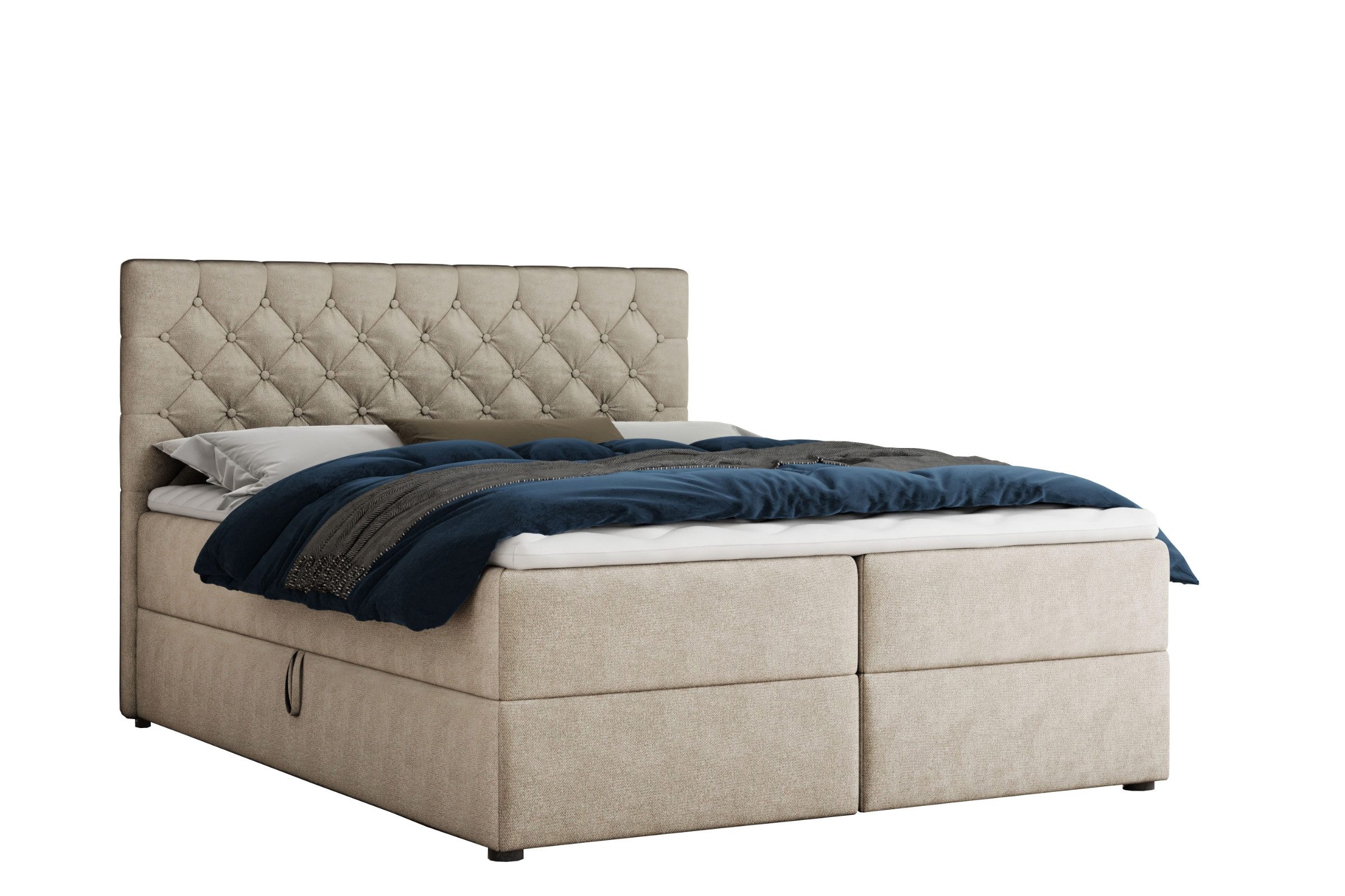 Deine Möbel 24 Boxspringbett MIRAMI Boxbett günstig online kaufen