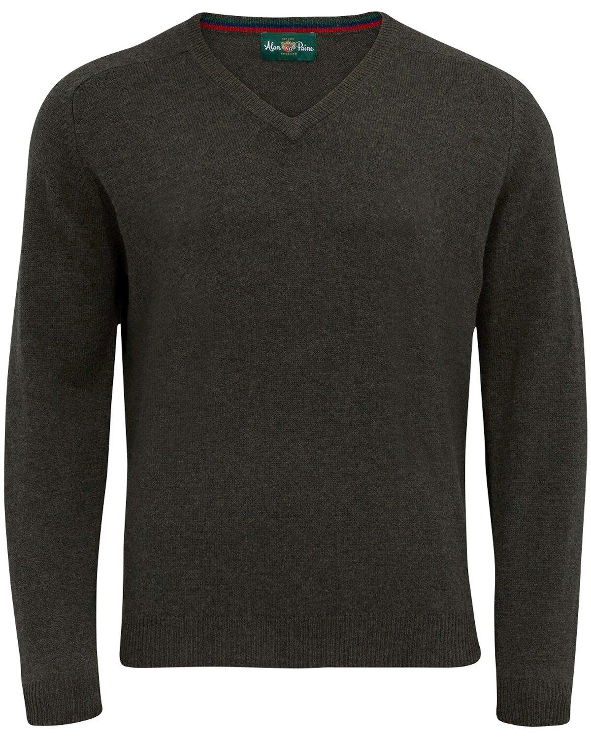 Alan Paine Pullover Streetly, Aus reiner, handgesponnener Lambswool