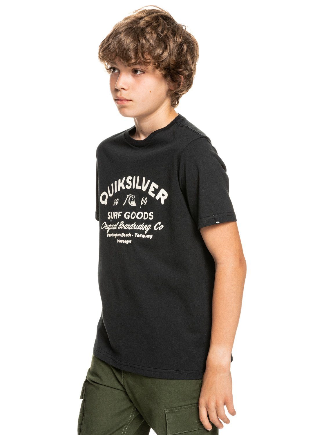 Kinder Teens (Gr. 128 - 182) Quiksilver T-Shirt Closed Tions