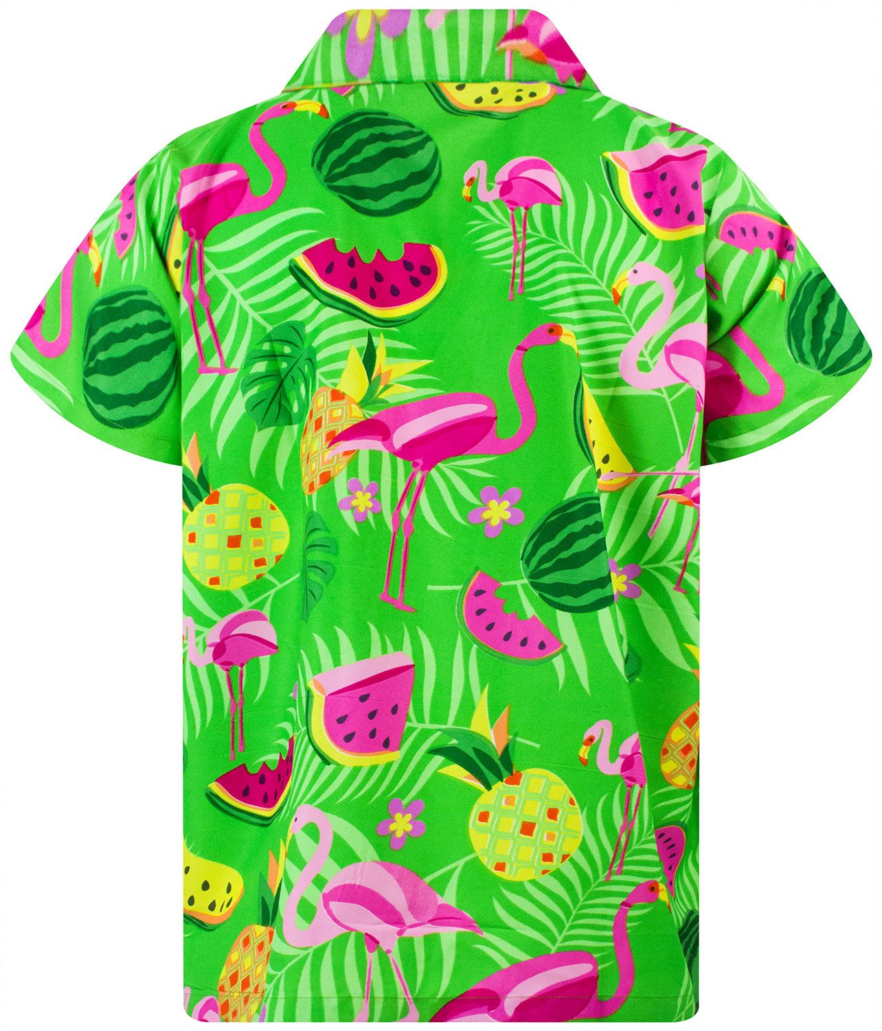 King Kameha Hawaiihemd Flamingo Melone Übergrößen günstig online kaufen