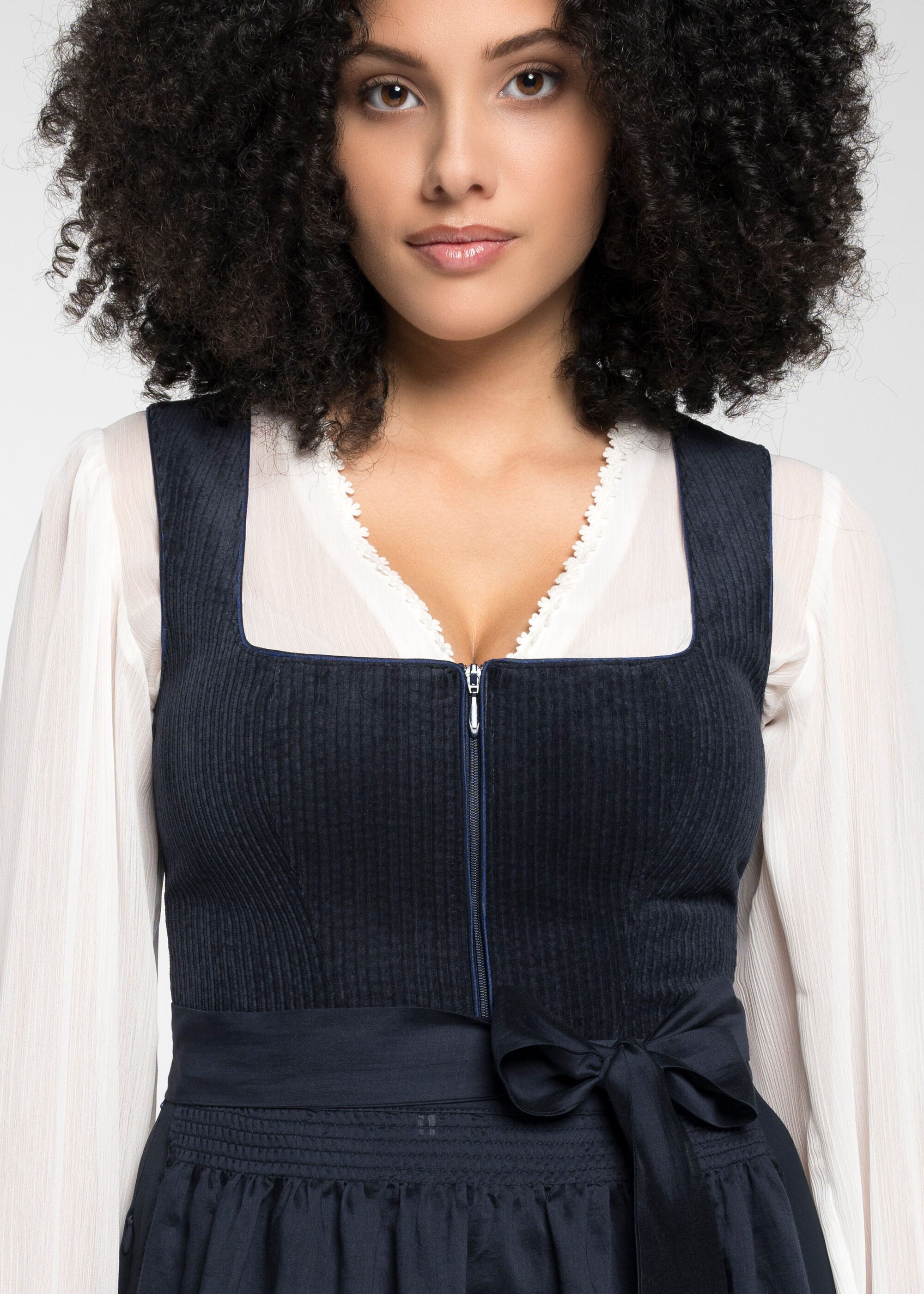 Spieth & Wensky Dirndl Dirndl "Dasing" (1-tlg) aus feinem Cord