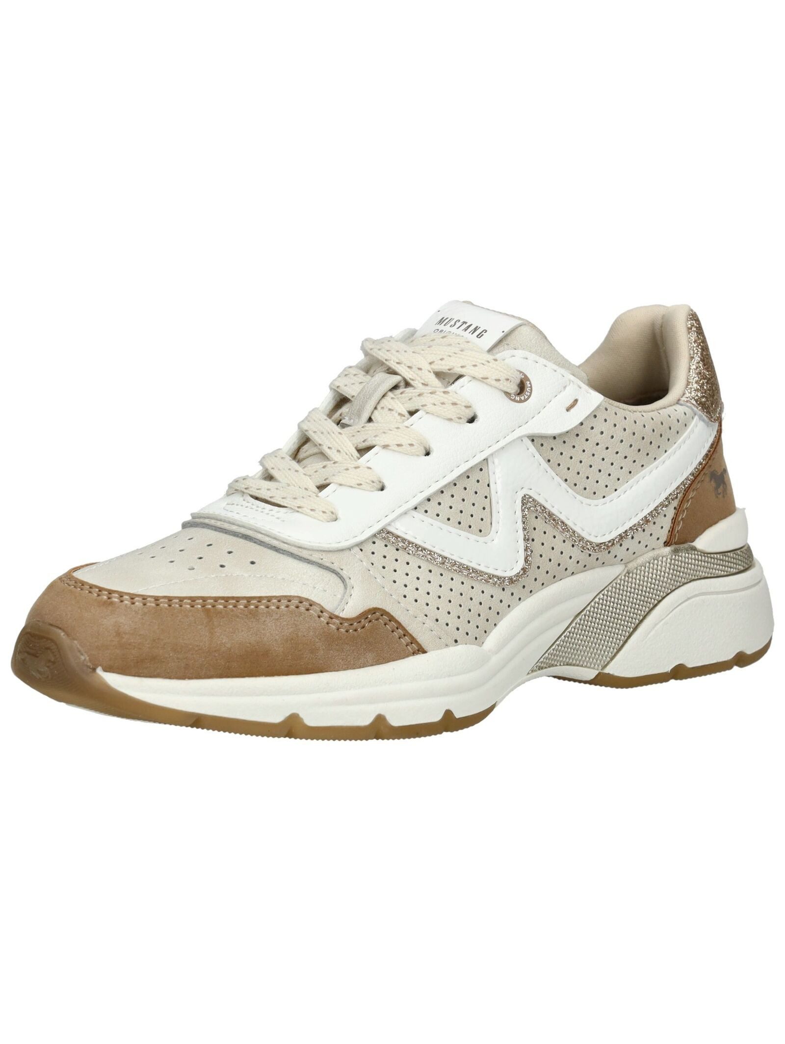 Mustang Shoes Mustang Shoes Sneaker Lederimitat Sneaker günstig online kaufen