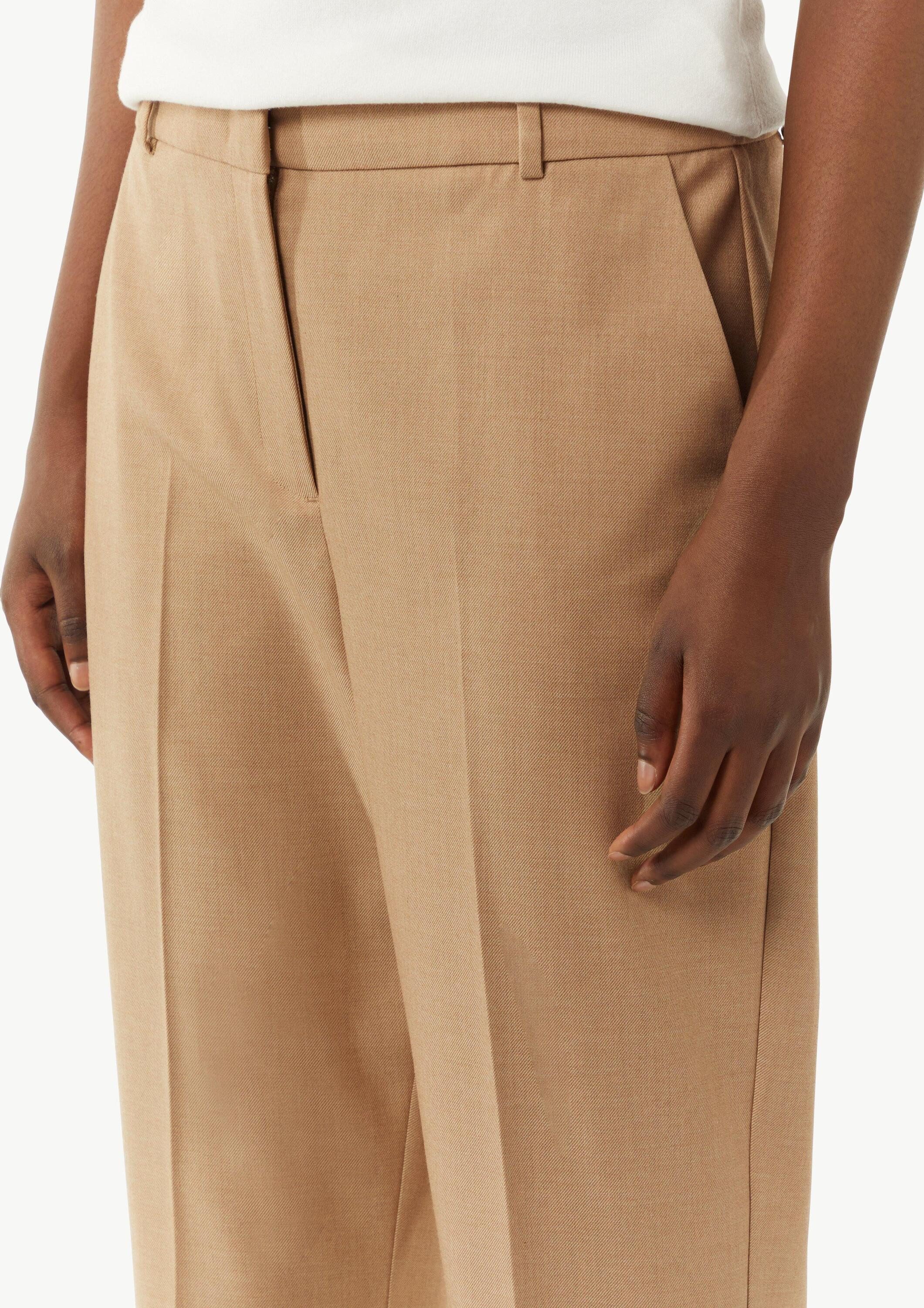 comma 7/8-Hose Hose Cigarette Hose mit Twillstruktur