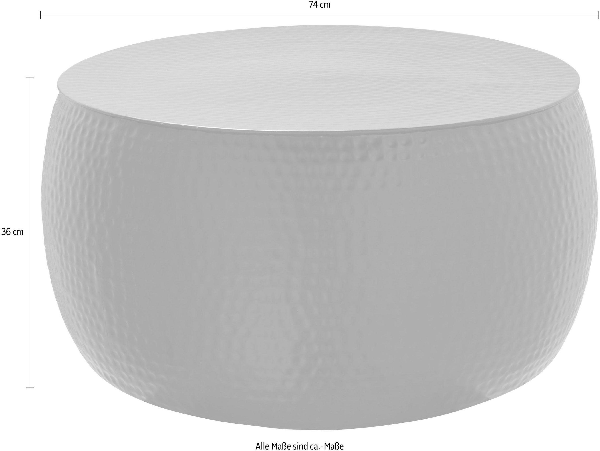 Couchtisch SALEVE von LEONIQUE - ca. Maße