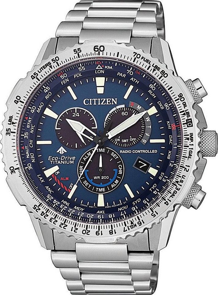 Citizen Funkchronograph »Promaster Sky EcoDrive Pilot, CB501081L« online kaufen OTTO Citizen Funkchronograph »Promaster Sky EcoDrive Pilot, CB501081L« online kaufen OTTO