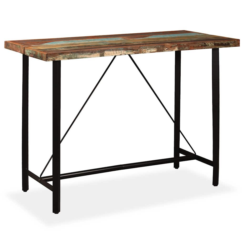 vidaXL Esstisch Bartisch Altholz Massiv 150x70x107 cm (1-St)
