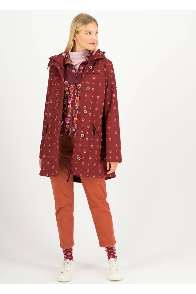Blutsgeschwister Softshelljacke Blutsgeschwister Wild Weather Long Anorak D günstig online kaufen