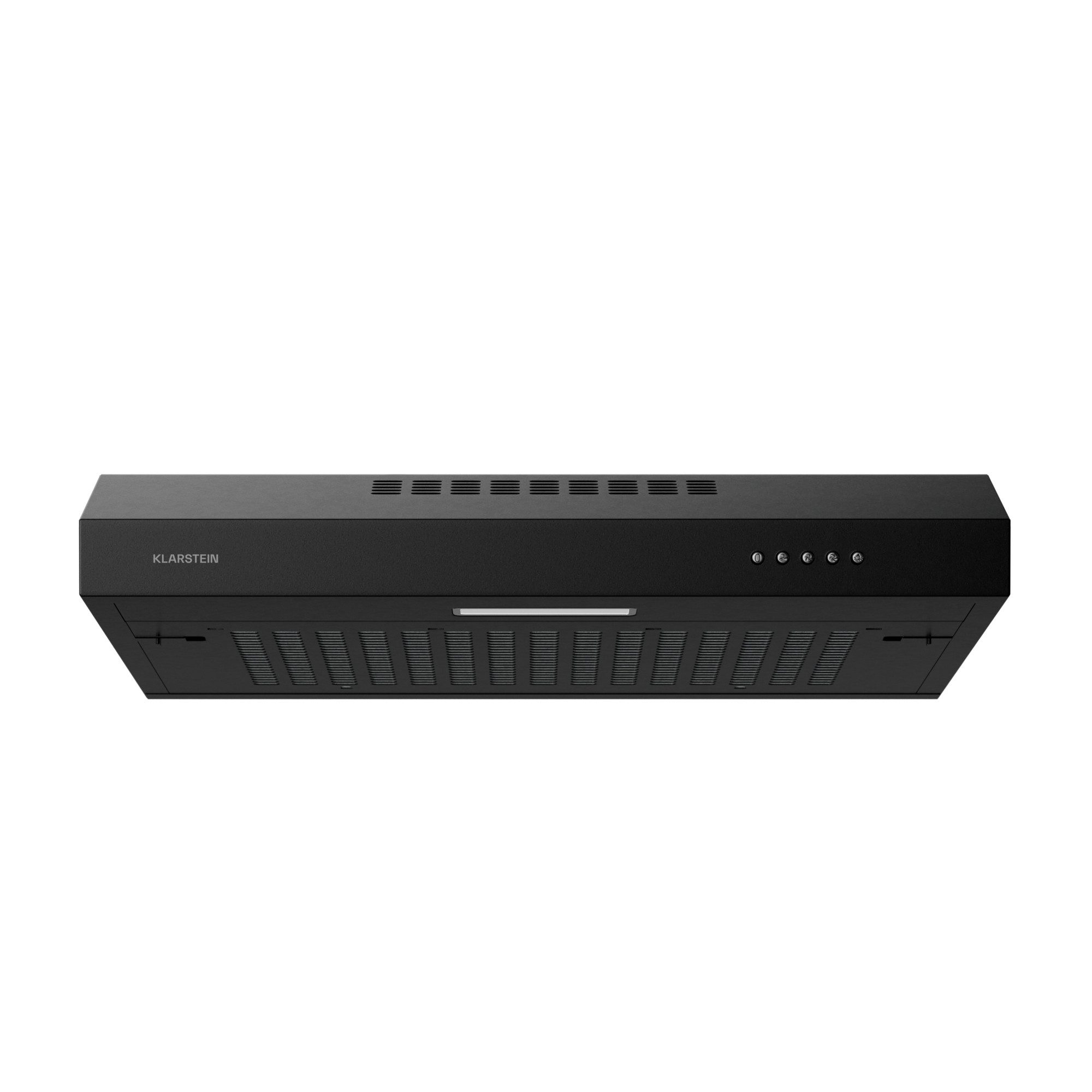 Klarstein Deckenhaube SlimVent Serie TK15_SlimVent_60BK SlimVent, Dunstabzugshaube Unterbauhaube Umluft Abluft LED