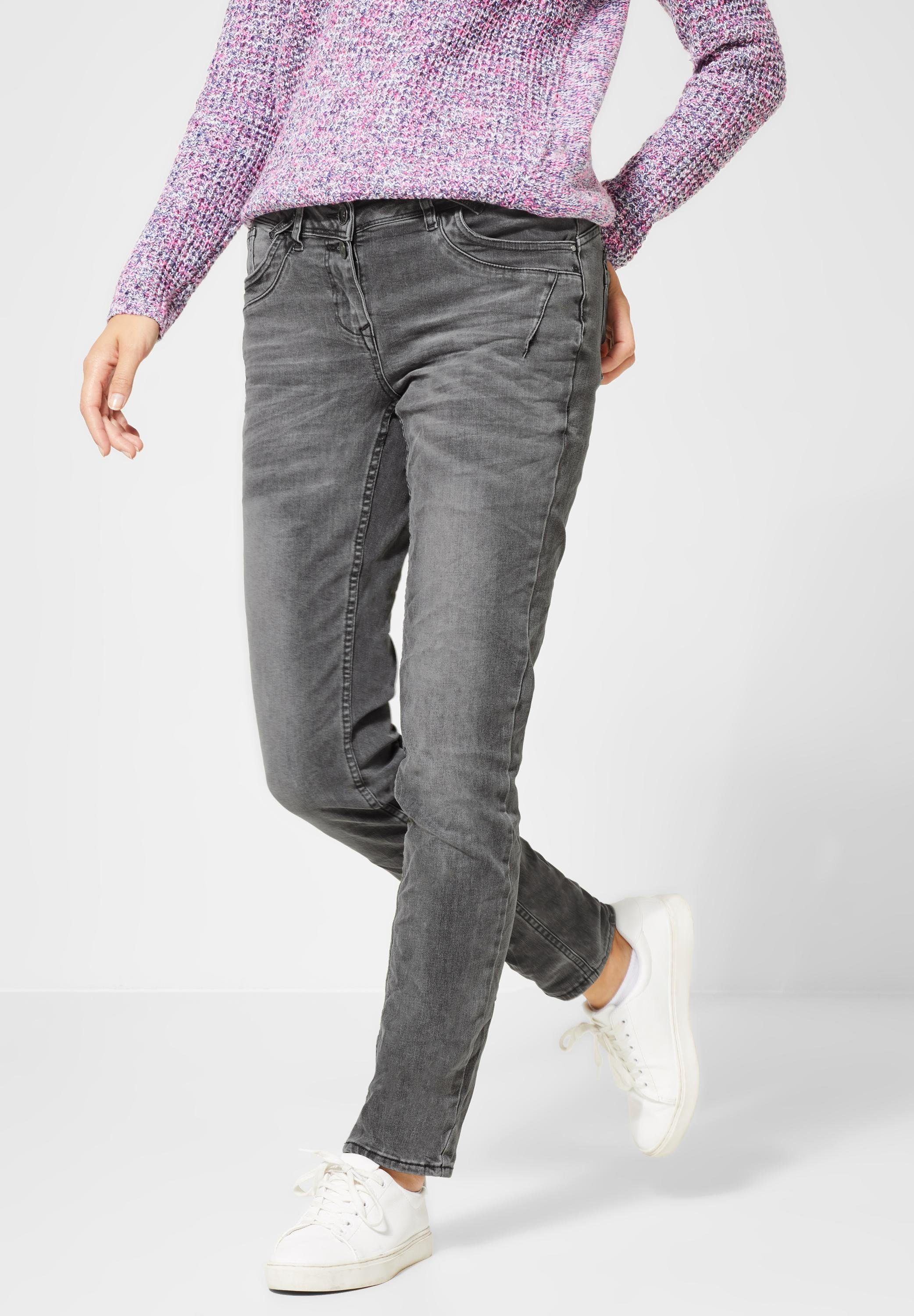 Cecil Loose fit Jeans mit Crinkles und Highlights Cecil Loose fit Jeans mit Crinkles und Highlights