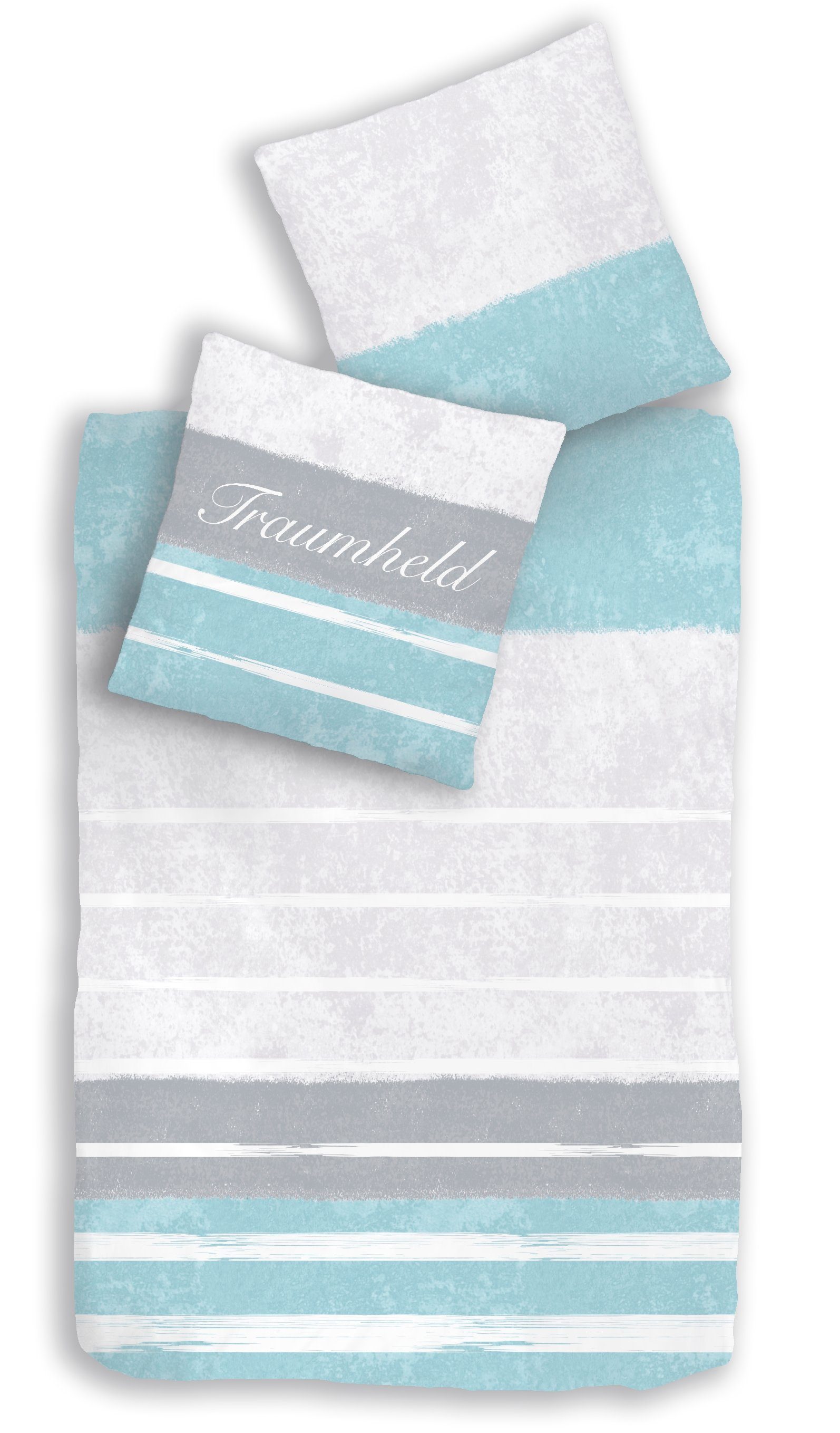 MTOnlinehandel Bettwäsche Traumheld 135x200 + 80x80 günstig online kaufen