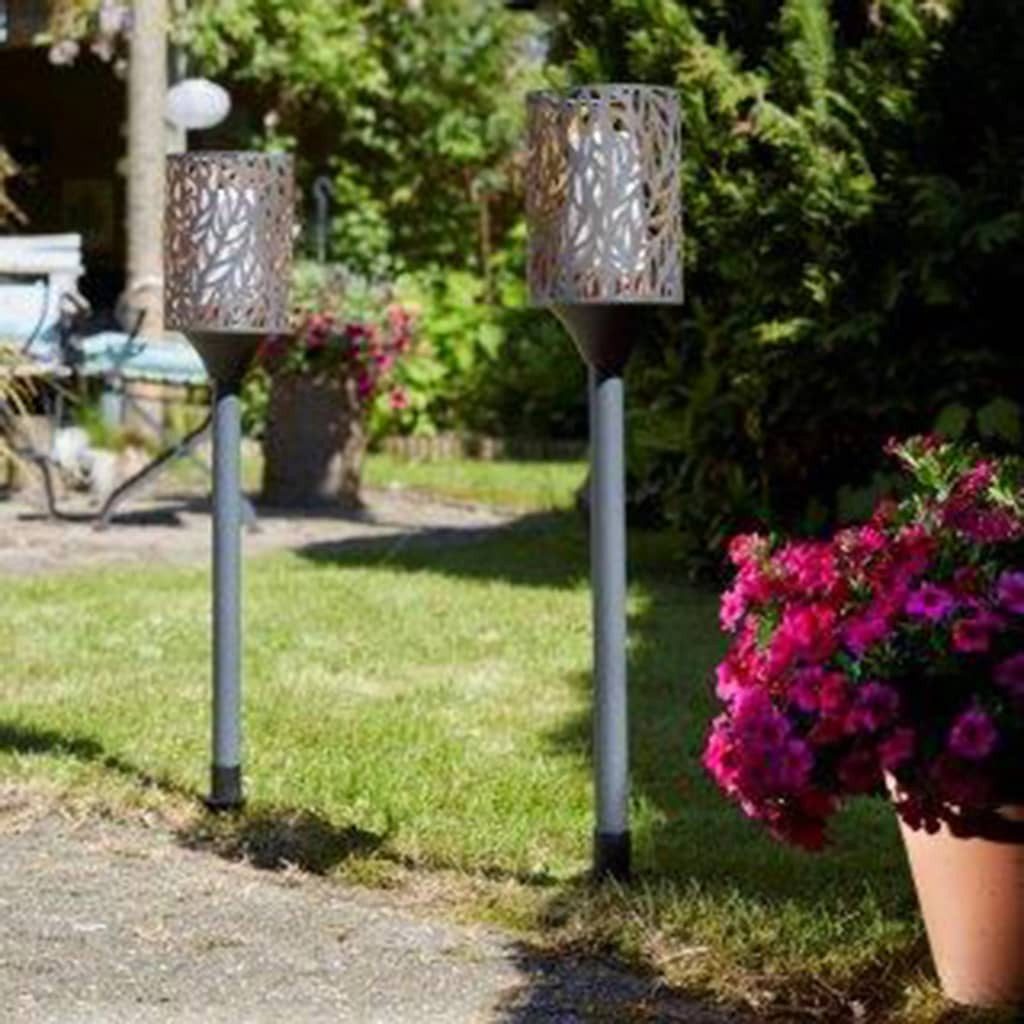 Luxform LED Gartenleuchte stimmungsvolle LED Gartenfakel günstig online kaufen