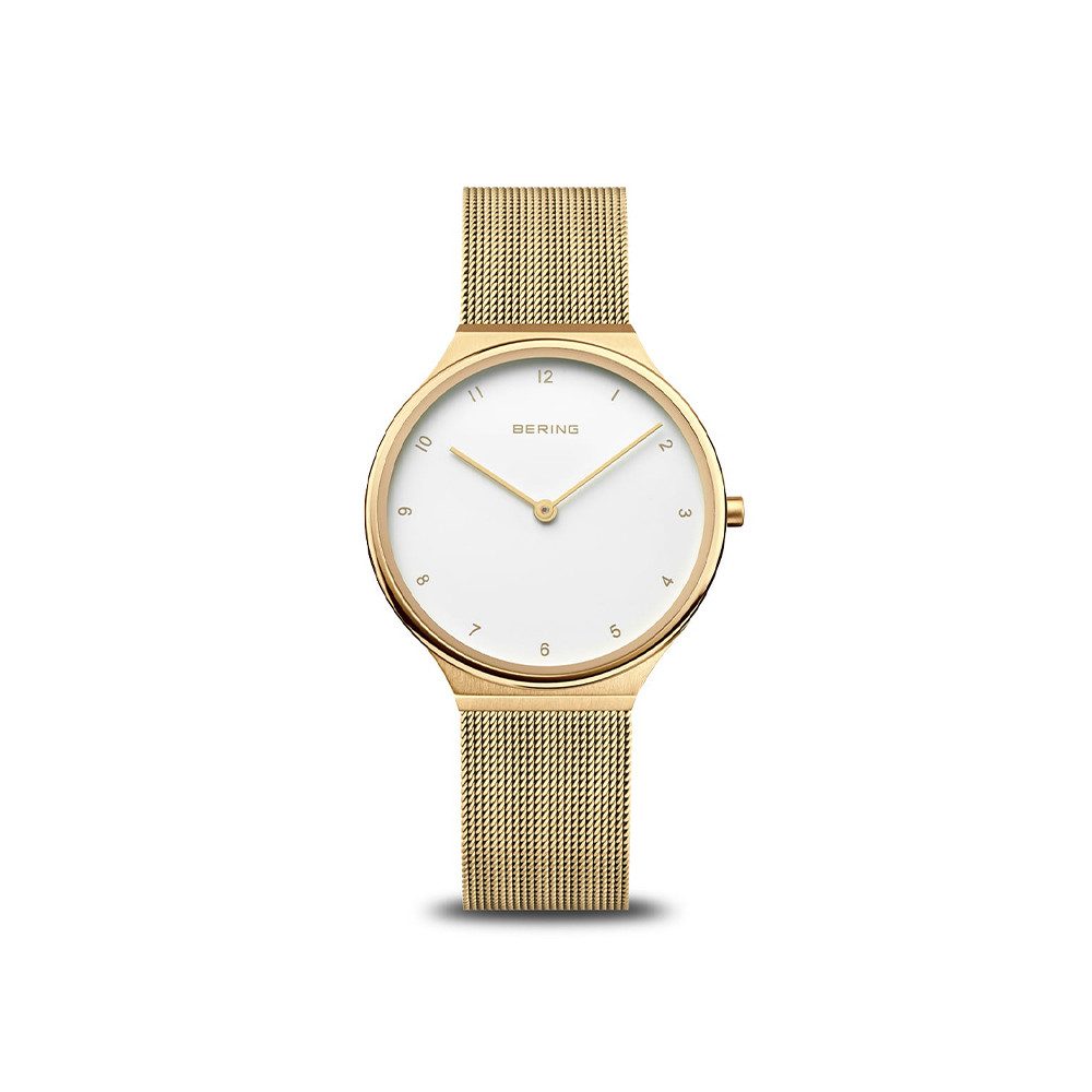 Bering Quarzuhr Bering Ultra Slim gold poliert/gebürstet 18434-334 18434-33 günstig online kaufen