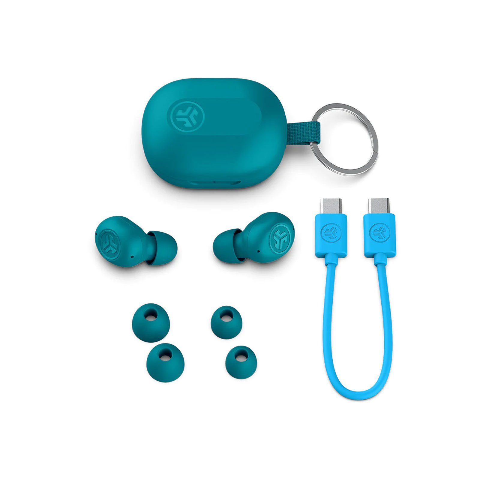 Aqua True In-Ear-Kopfhörer Schlüsselband) Mini Earbuds Wireless Ladecase, Jlab Bluetooth, JBuds (TWS,