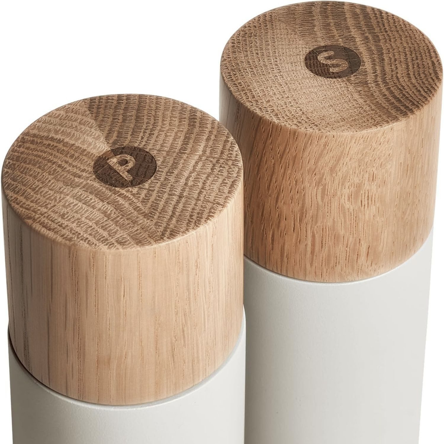 Springlane Salz-/Pfeffermühle 2er-Set aus Buchenholz und Beton in verschiedenen Ausführungen, manuell – Bild 5 von 5