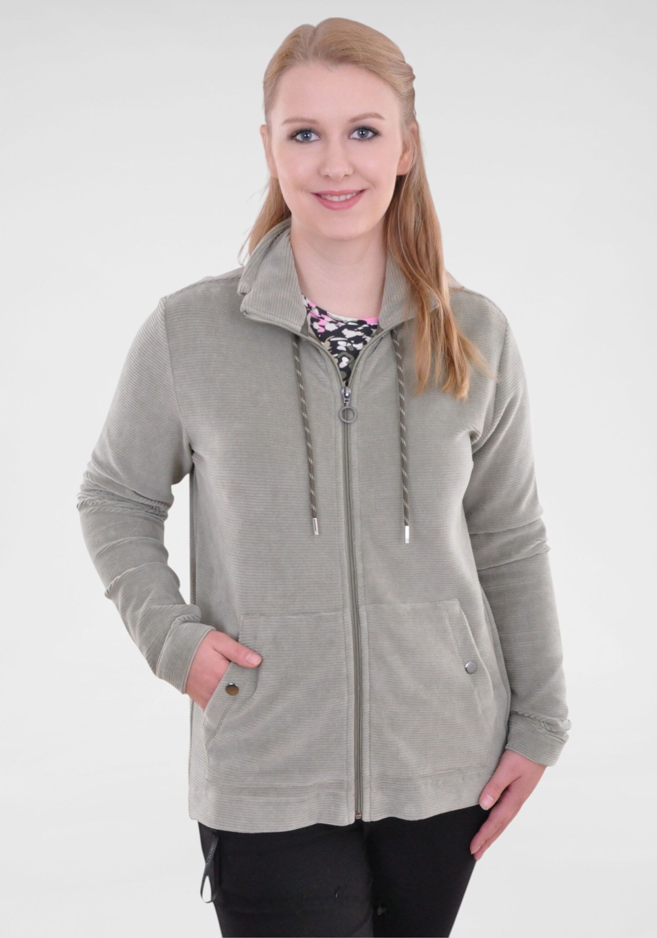 NAVIGAZIONE Sweatjacke aus Cord günstig online kaufen