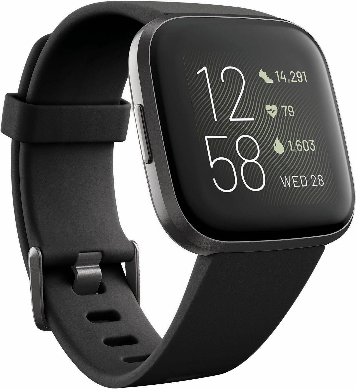 Hülle für Fitbit Versa 2 Fullbody Silikon Schutzhülle Smart Fitnesstracker 