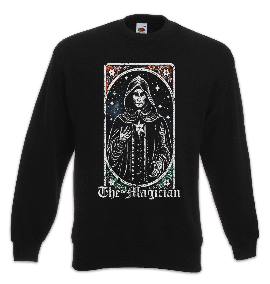 Sweatshirt Tarot B The Magician Sweatshirt Set Card Karte Deck Arcana Voodoo
