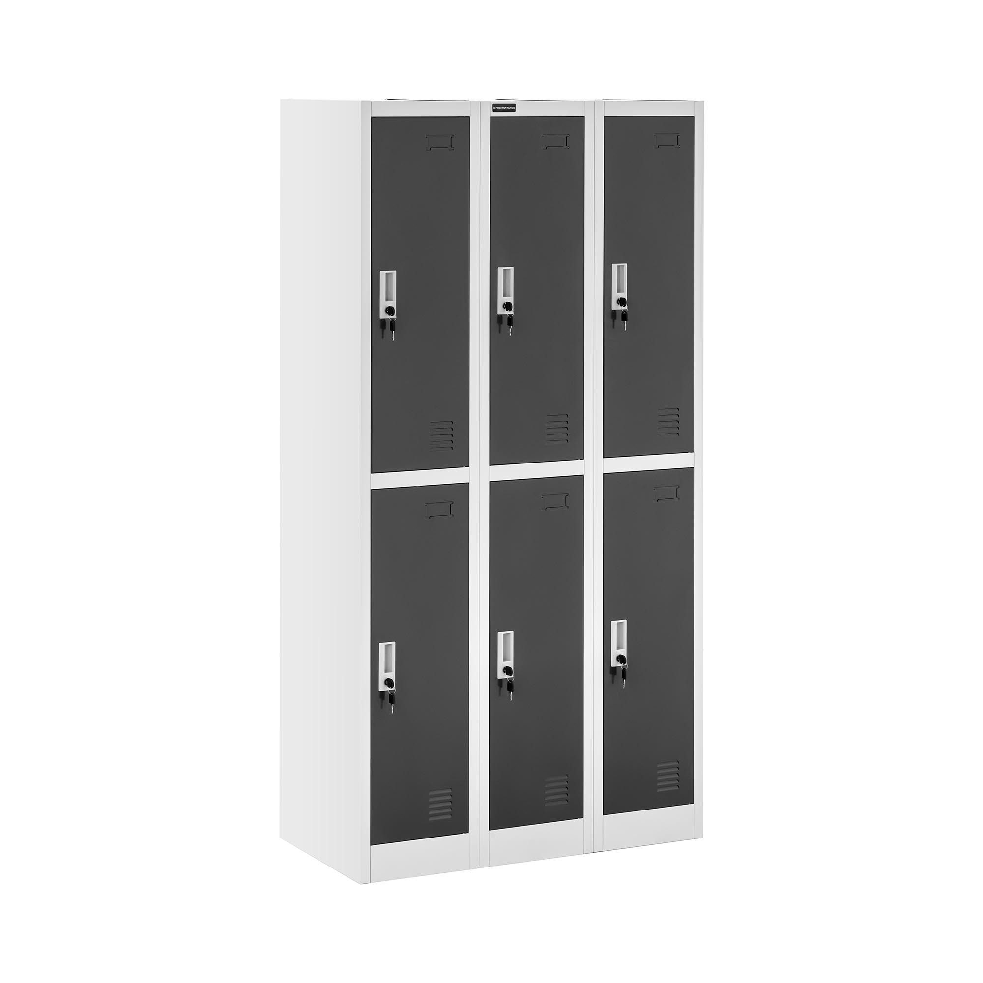 Fromm&Starck Fächerschrank Metallschrank Schließfachschrank Spindschrank abschließbar 6 Fächer verschiedene Produktvarianten