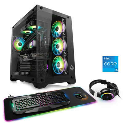 CSL Aqueon C55311 Advanced Edition Gaming-PC (Intel® Core i5 12400F, GeForce RTX 3060, 32 GB RAM, 1000 GB SSD, Wasserkühlung)