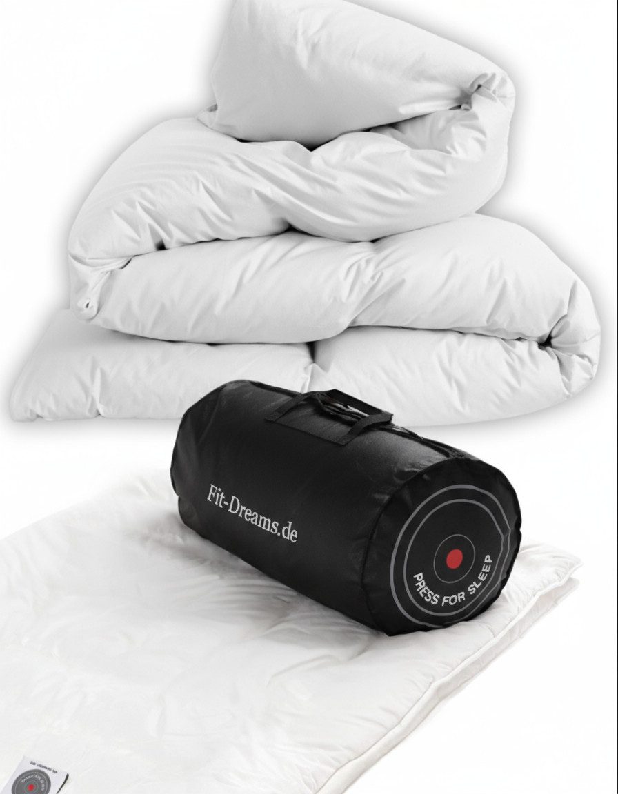 FIT DREAMS PRESS FOR SLEEP Bett-Set Premium Ganzjahresdecke - klimaregulier günstig online kaufen