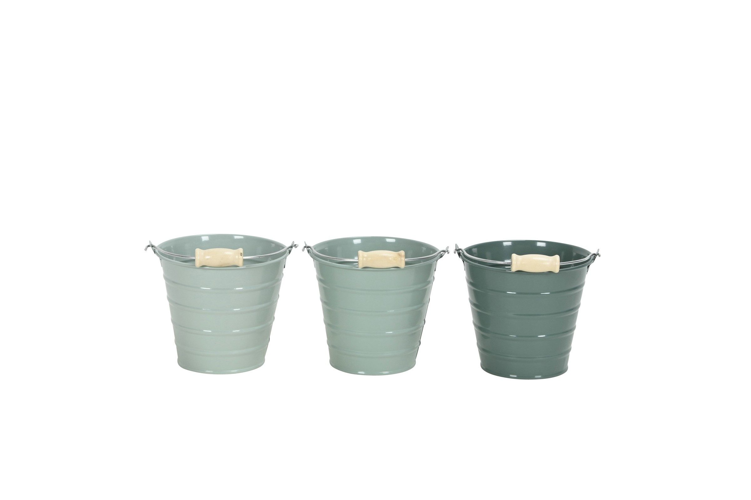 finehomegarden Blumentopf Eimer Metall mit Henkel günstig online kaufen
