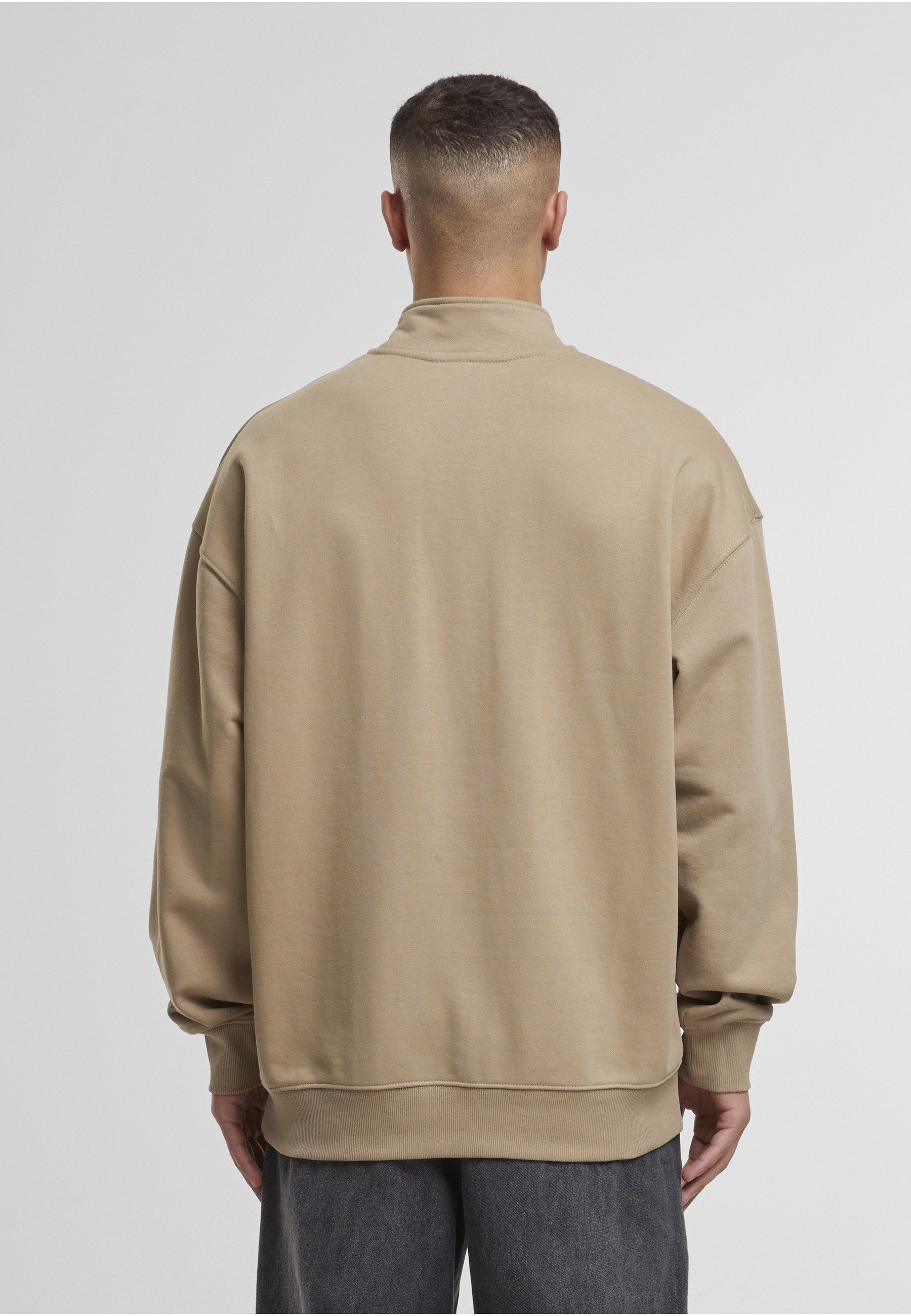 DEF Sweater DEF DEF Zipper Crewneck (1-tlg)