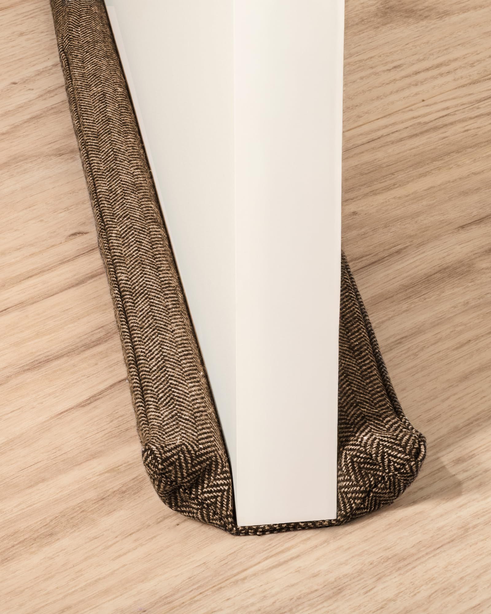 Praknu Zugluftstopper für Türen 70 - 100cm Waschbarer Stoff - Energiesparend - Anpassbar, Zugluftstopper für Türen, 1-tlg., Zugluftstopper mit Aufbewahrungstasche, waschbar, Auf jede Türbreite anpassbar, hält Zugluft draußen, waschbar, Tasche