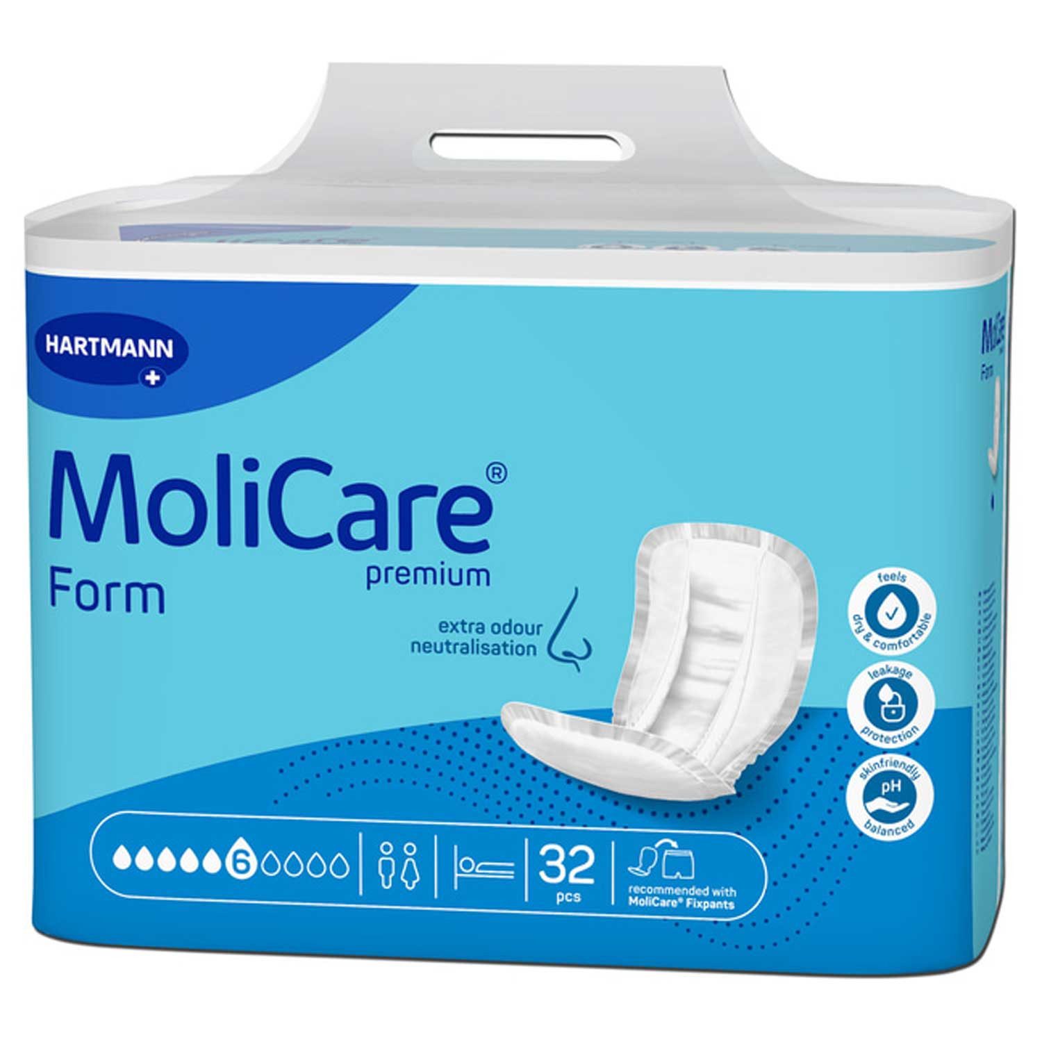 PAUL HARTMANN AG Inkontinenz-Einlage MoliCare Premium Form - 6 Tropfen