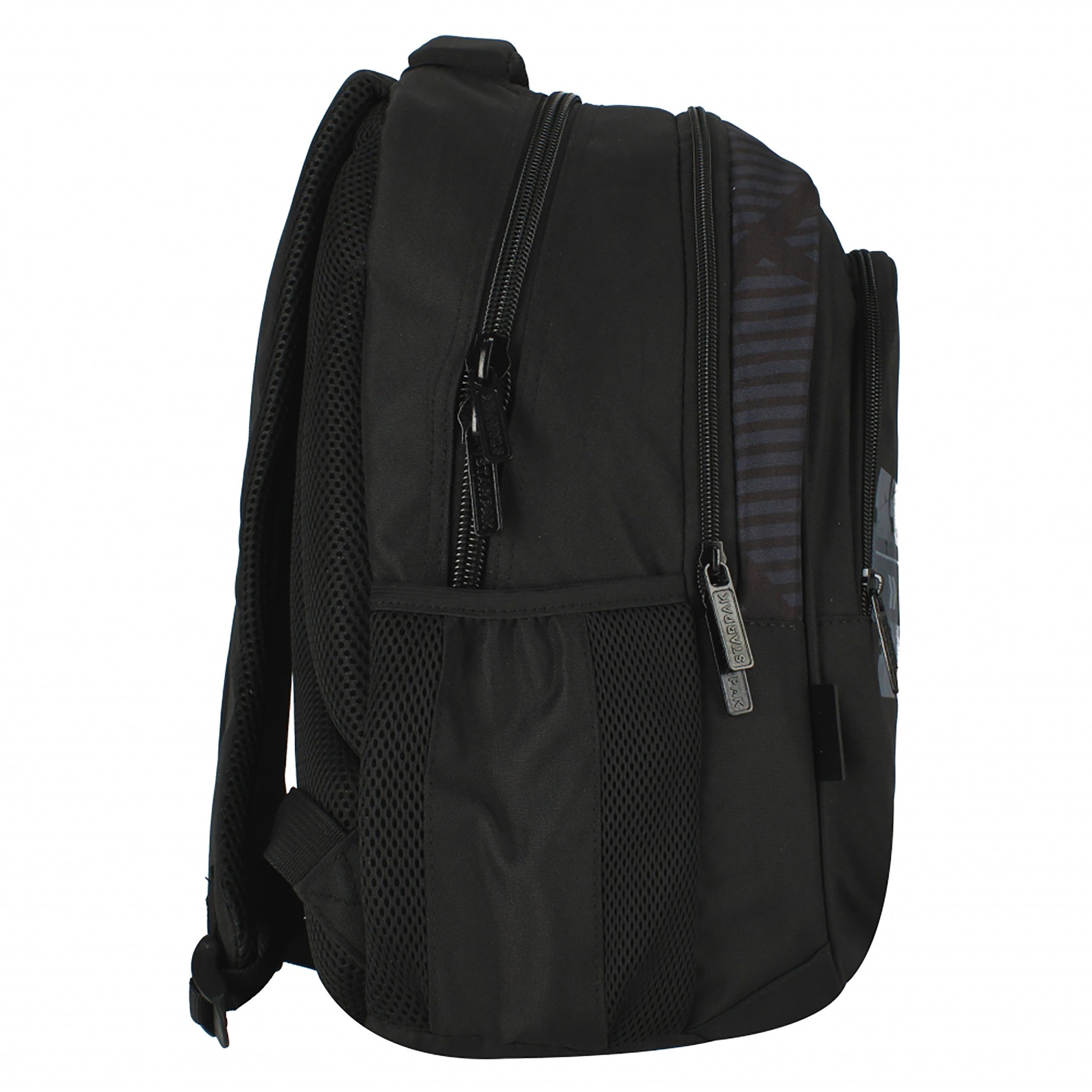 Sarcia.eu Schulrucksack NYC SCHUL Starter SET für JUNGEN: gepolsterter Rucksack + Schuhtasche