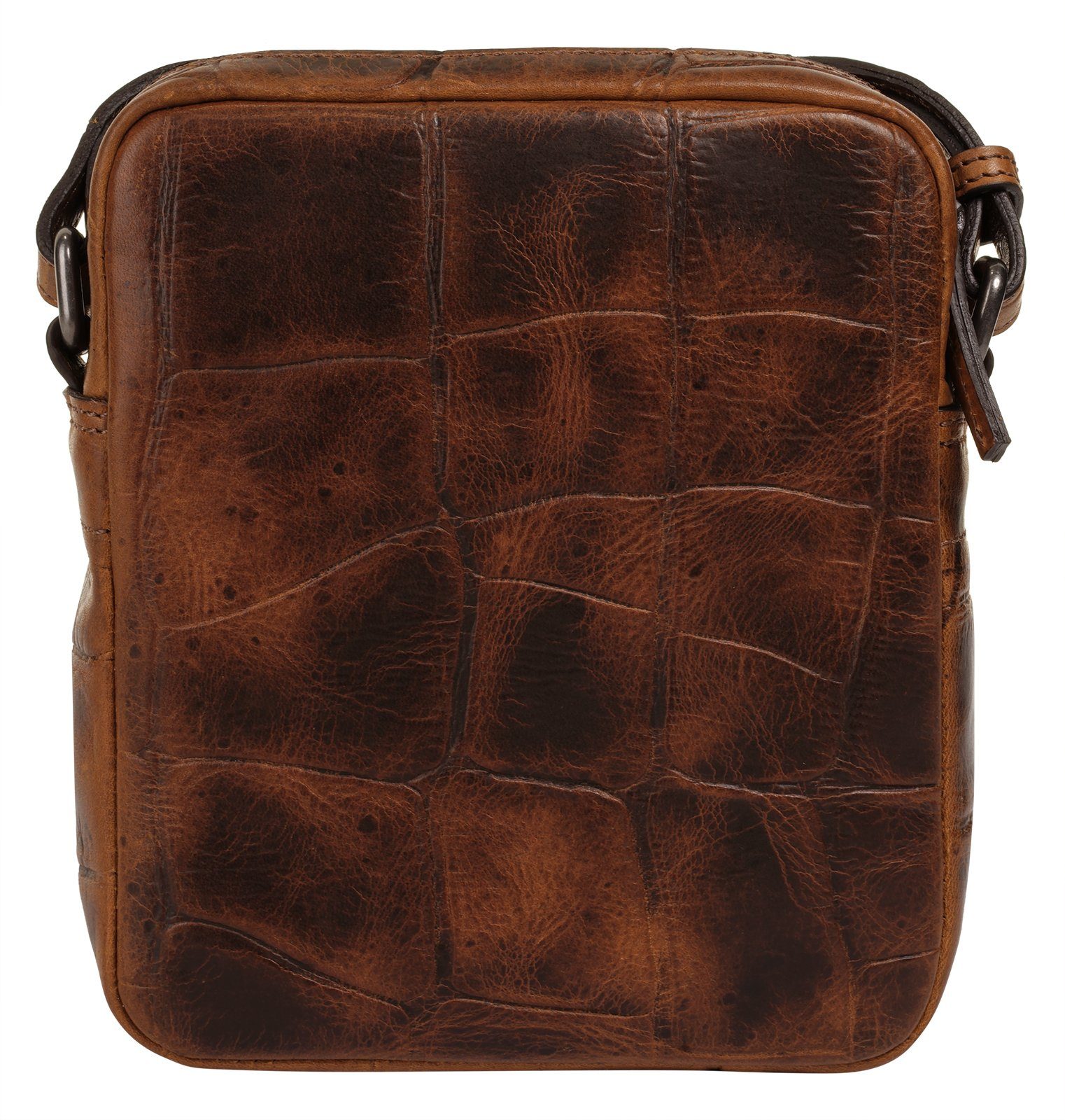 bugatti Abendtasche NEVIO, echt Leder