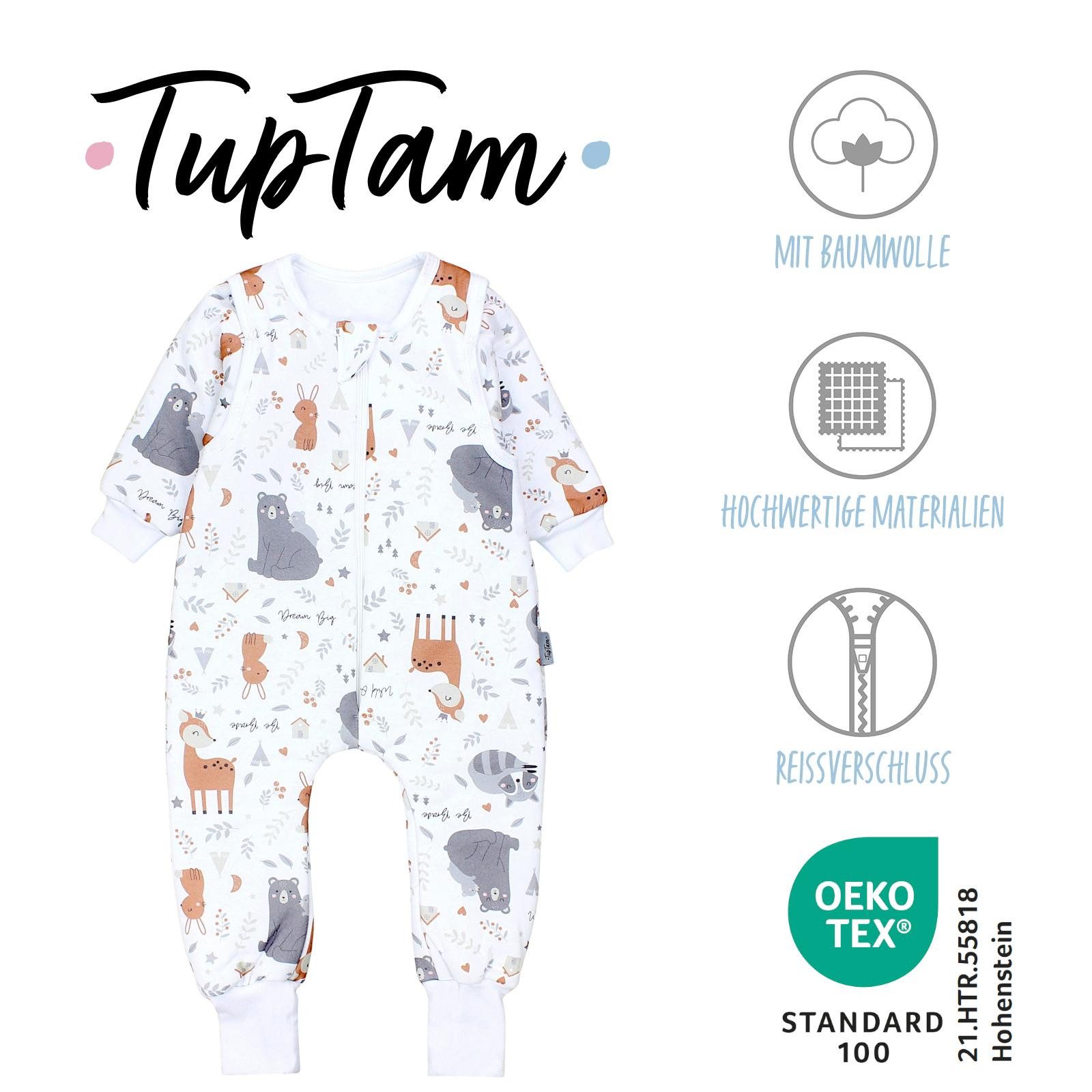 TupTam Babyschlafsack TupTam Schlafsack mit Beinen und Ärmeln 2.5 TOG günstig online kaufen