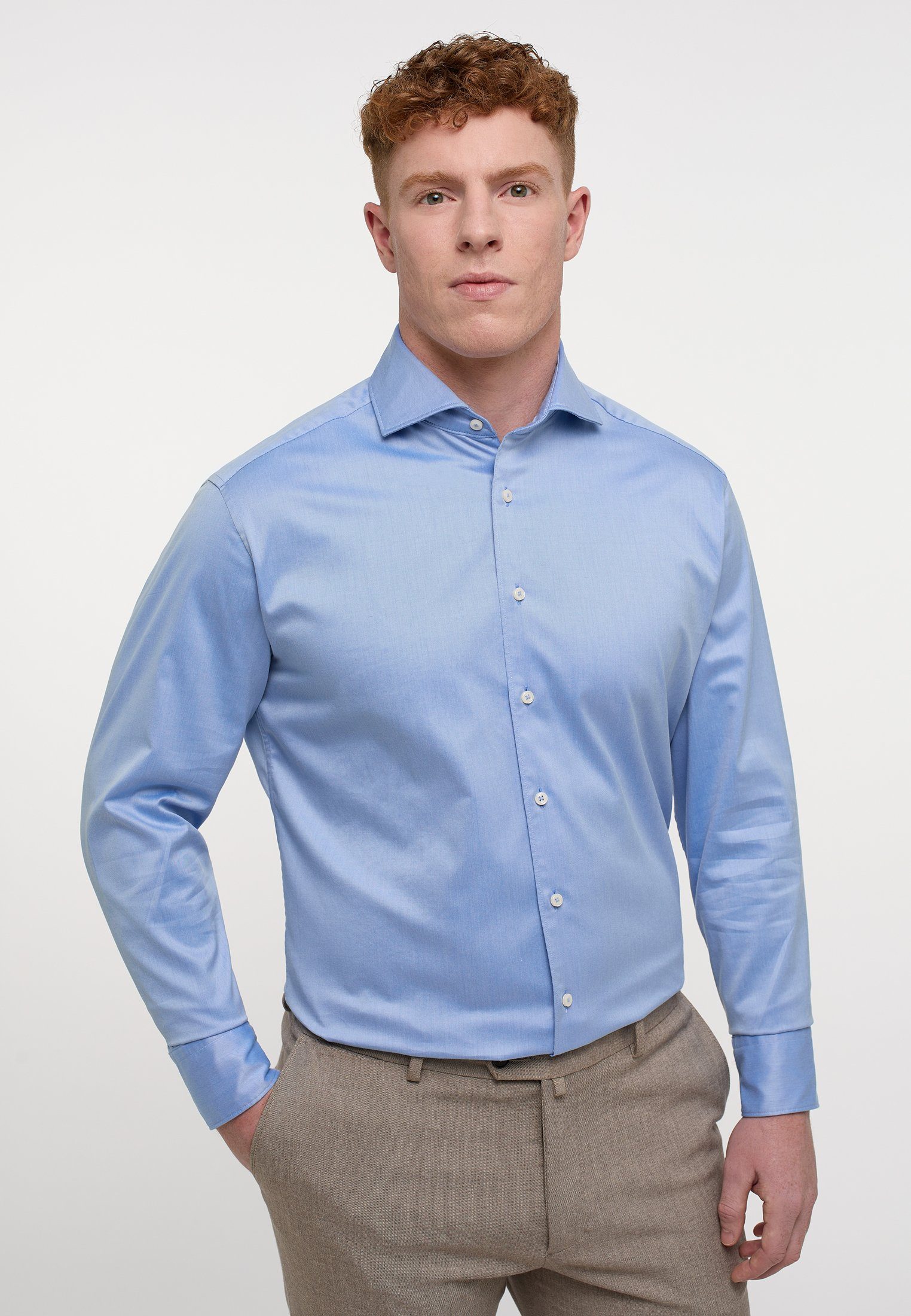 Eterna Langarmhemd MODERN FIT EASY IRON günstig online kaufen