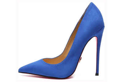 Giaro [D2C] TAYA BLUE VELOUR Pumps