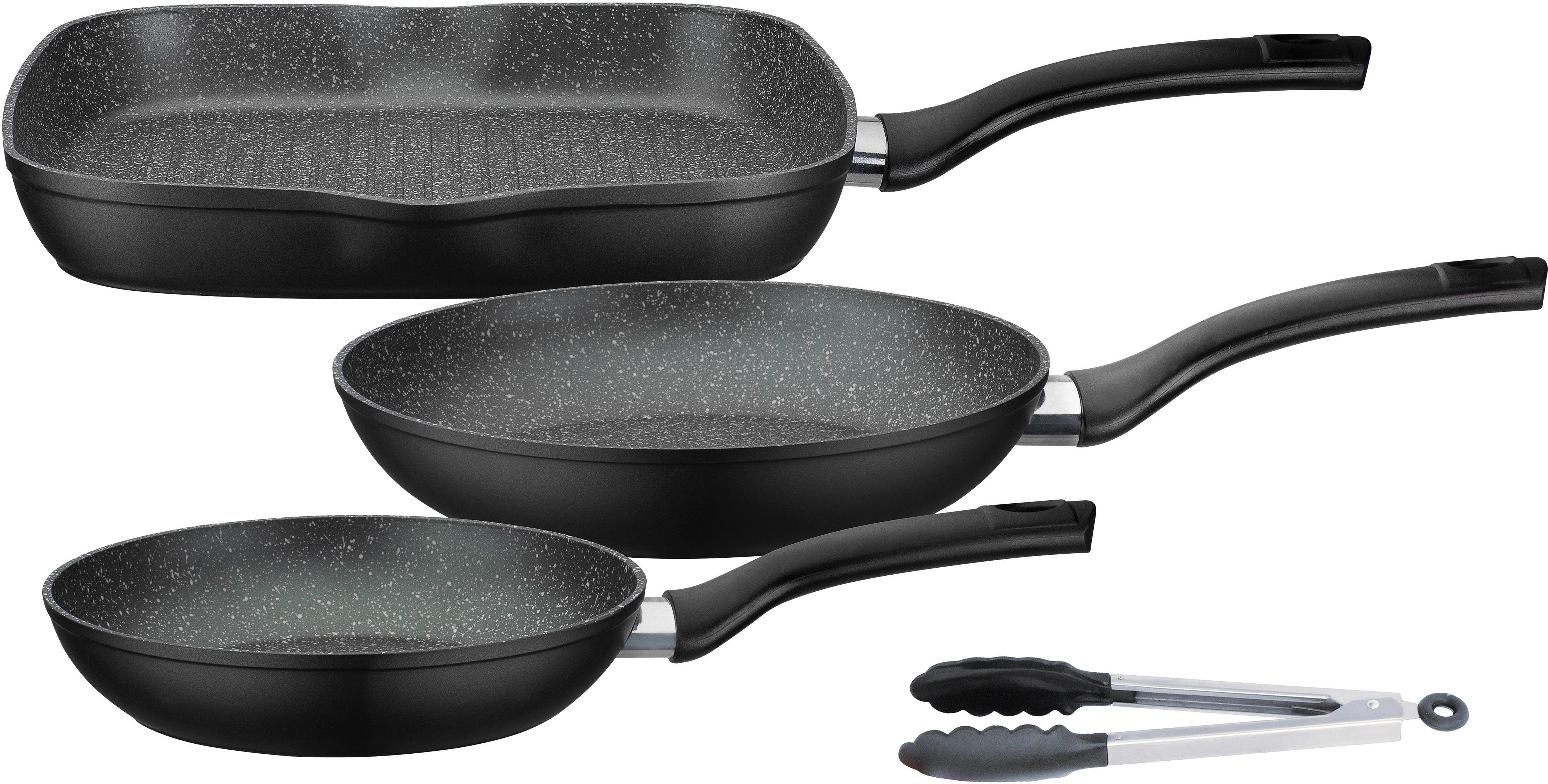 Pfannen-Set Gourmet Granit