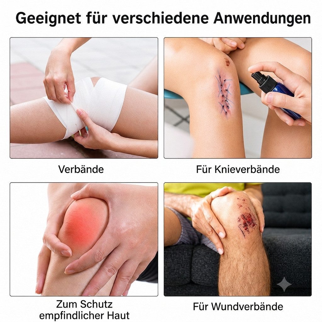 COOL-i ® Protektorenjacke Duschschutz für Arm & Bein, Beine mit Antirutschpads, Wasserdichte Schutzhülle ohne Ring, Wiederverwendbare