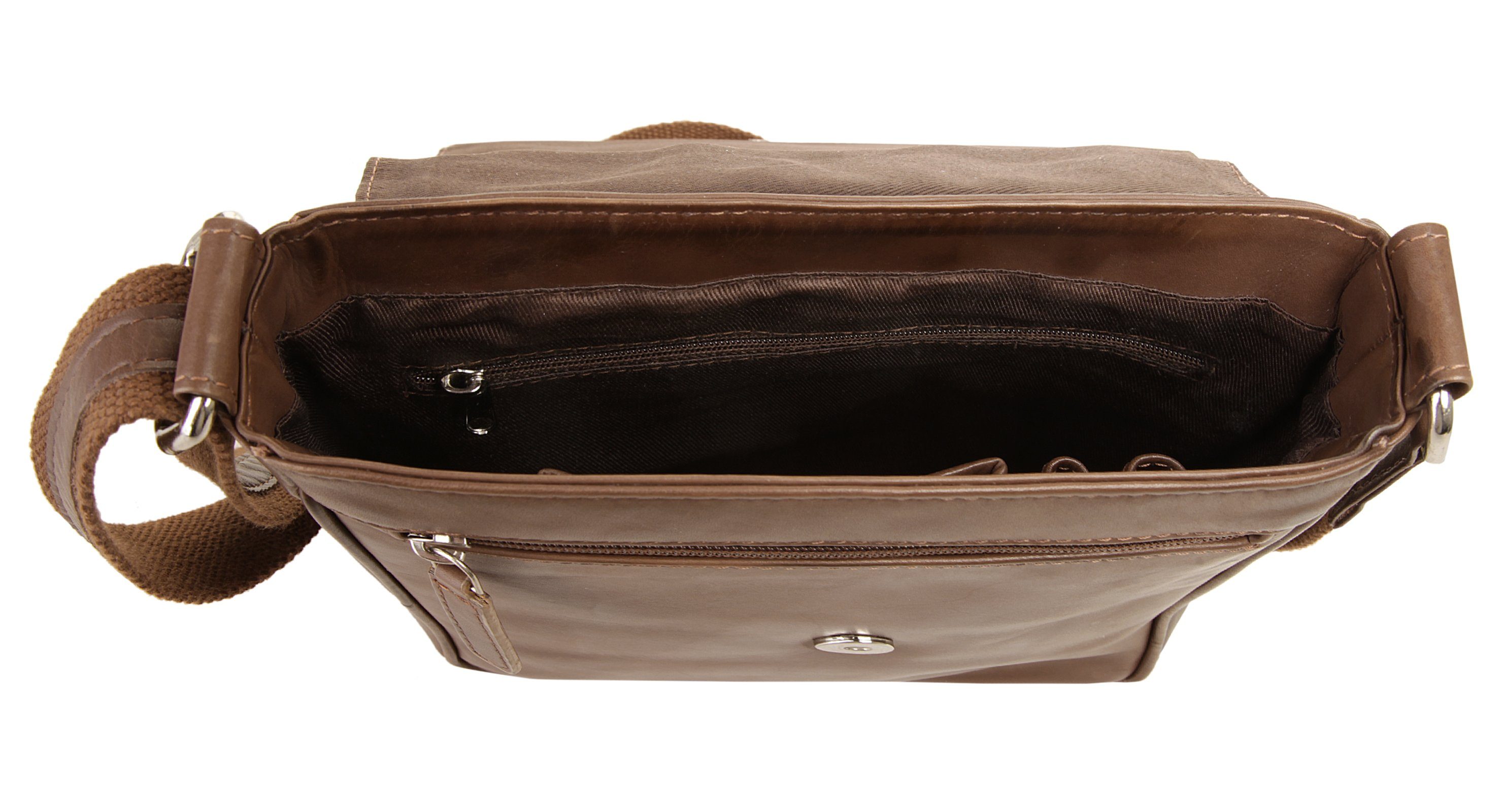 Bagan Umhängetasche, echt Leder