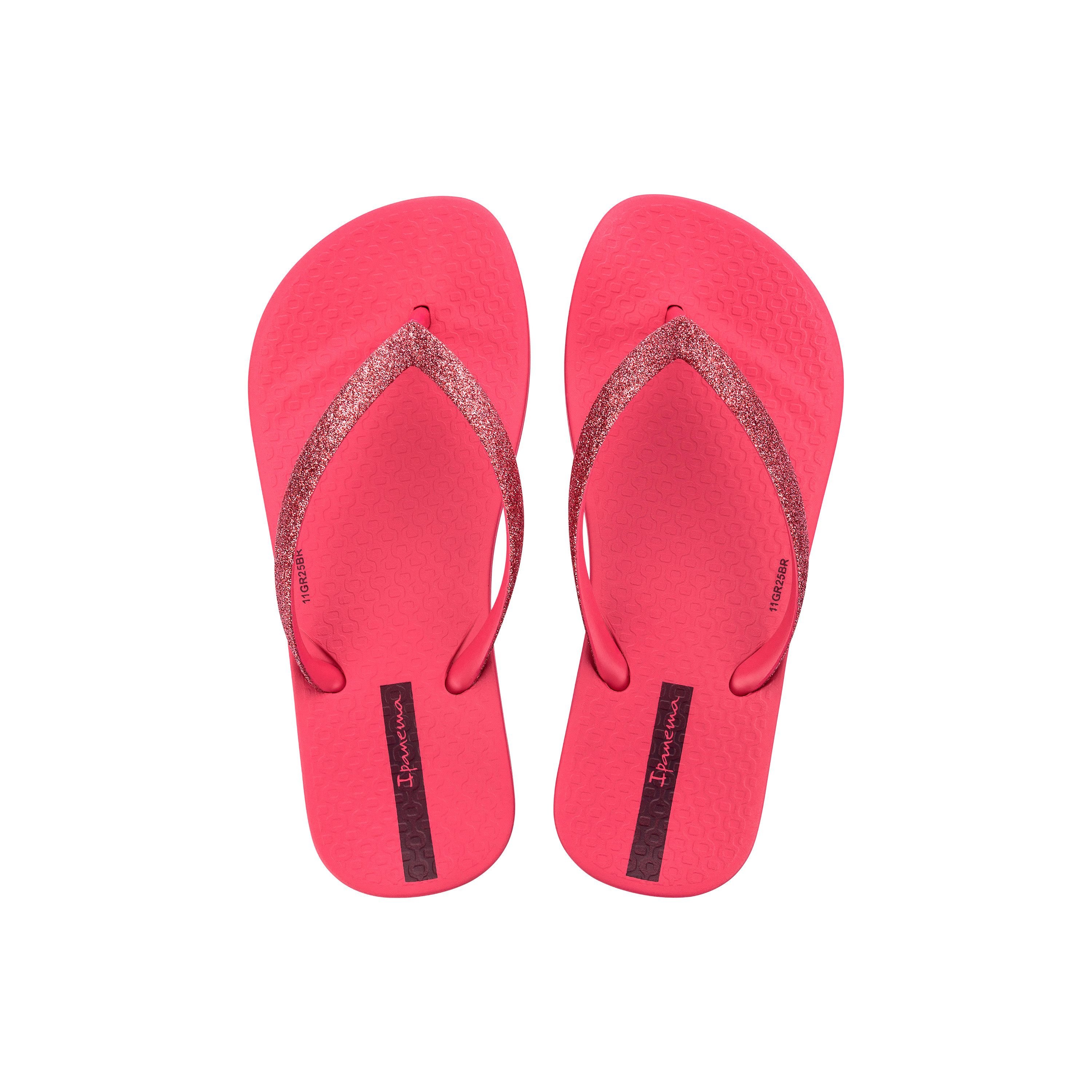 Ipanema ANT LOLITA KIDS - Zehentrenner / Flip Flop Zehentrenner Flip Flops - Glitzer-Riemen - anatomisches Fußbett - rutschfest