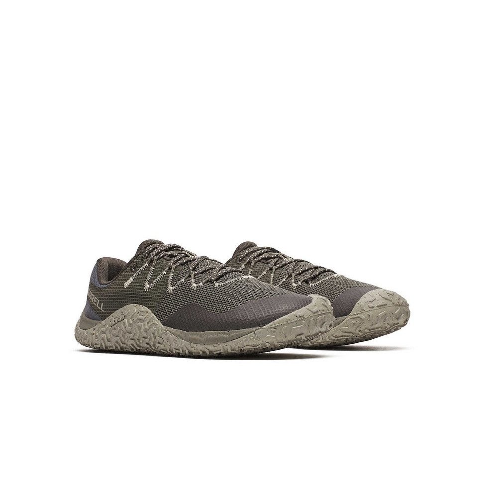 Merrell Trail Glove 7 dunkelgrau/khaki Herren Laufschuh