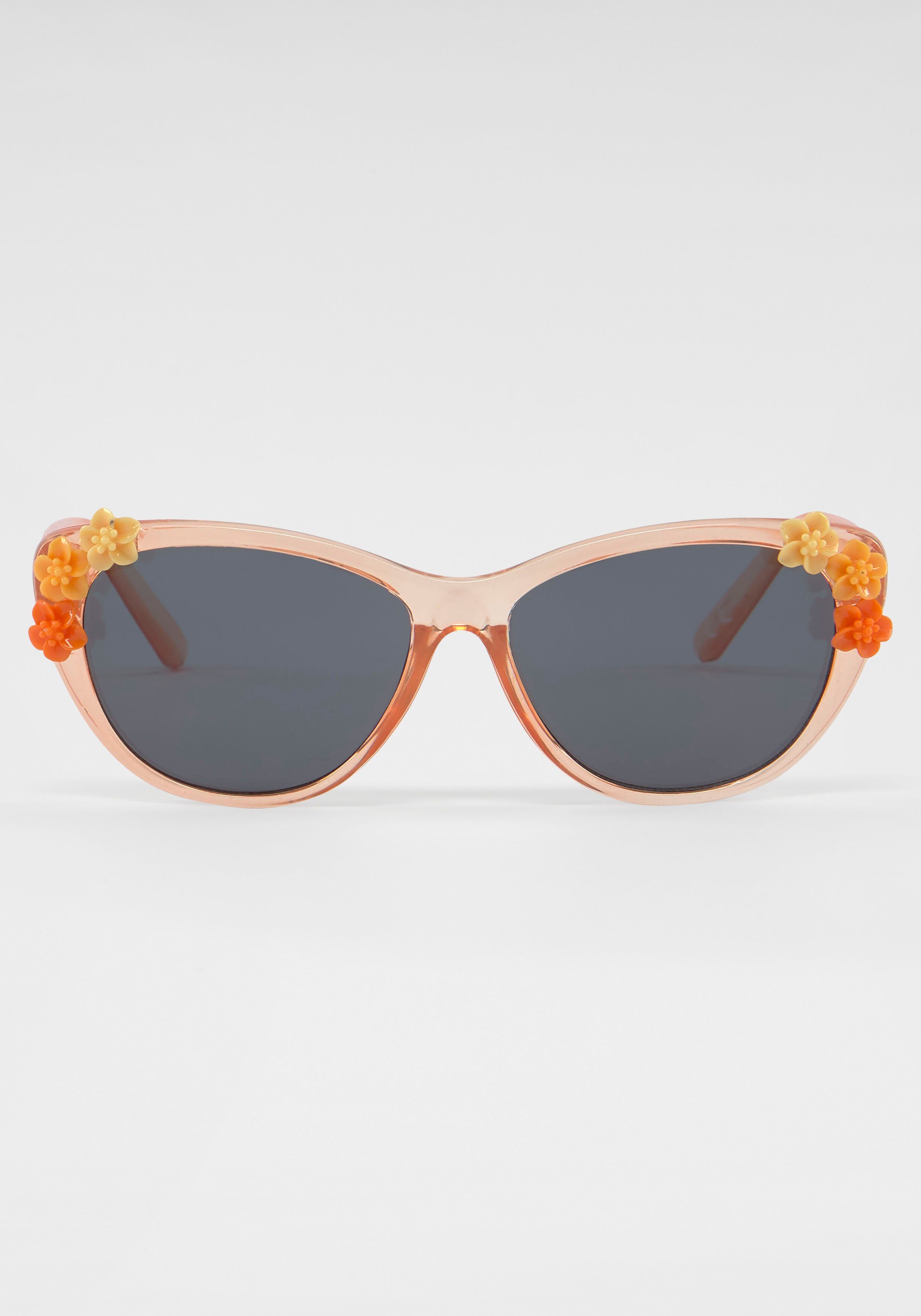 mit Blumen-Applikation PRIMETTA Eyewear Sonnenbrille