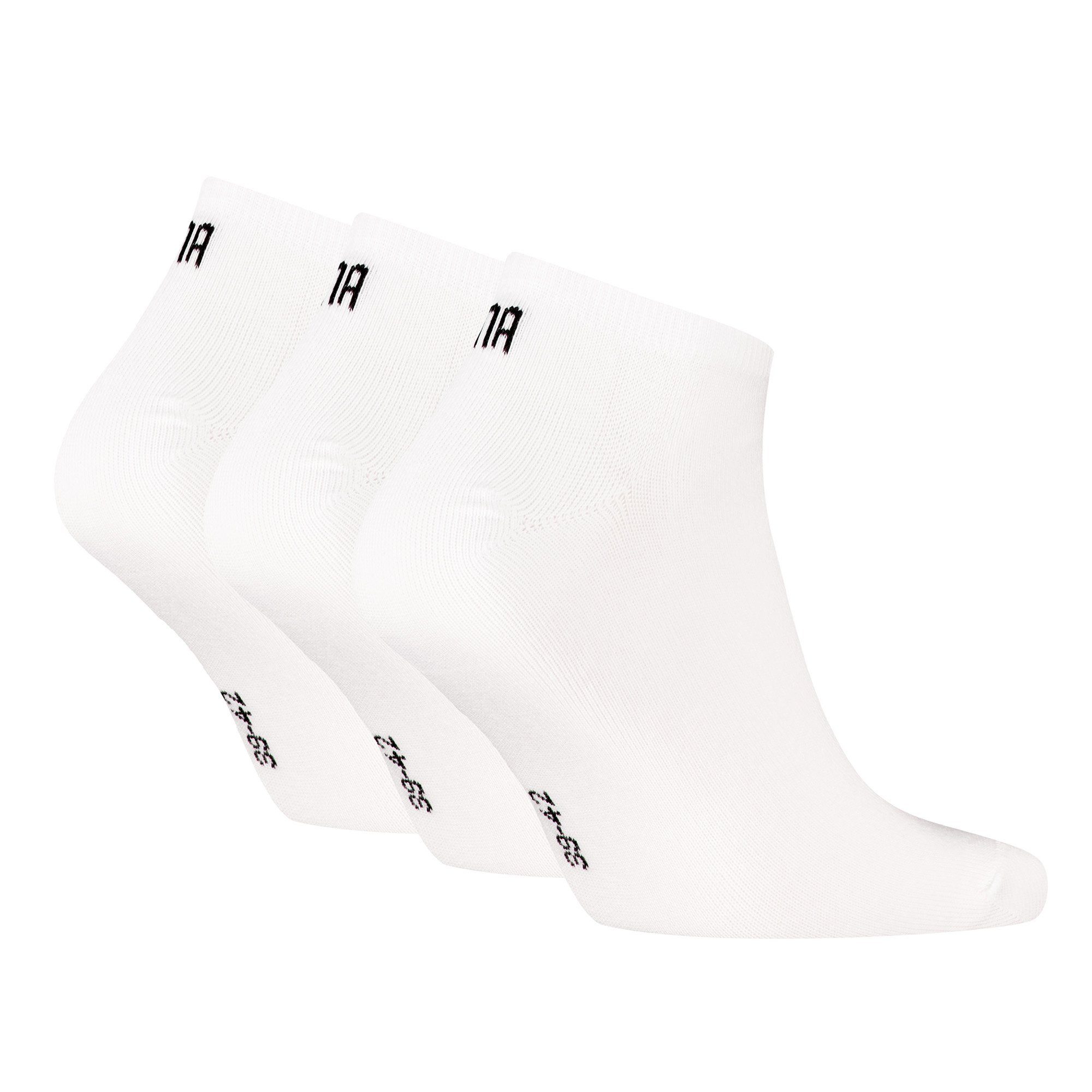 PUMA Sportsocken Unisex Socken 3er Pack Baumwolle Sneaker Plain 3P (Packung, 3er Pack)