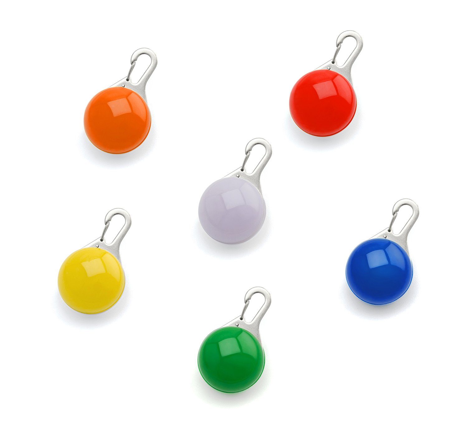 PRECORN Hunde-Sicherheitsgeschirr LED Leuchtanhänger Hunde Halsband Leuchthalsband